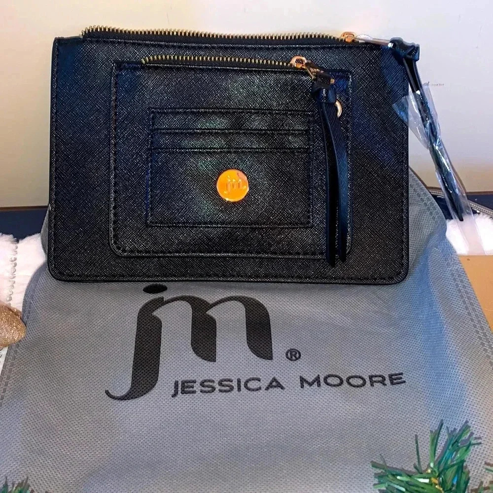 Jessica Moore DUAL CONTRAST Clutch - Picture 8 of 8
